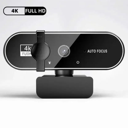 4K 2K 1080P Webcam with Microphone Autofocus 8MP Full HD Camera for Windows PC Laptop IOS Macbook External Web Cam Video Calling